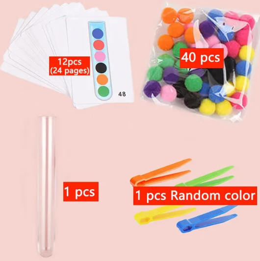 Preschool Color Sorting Toy for Fine Motor Skills & Early Learning