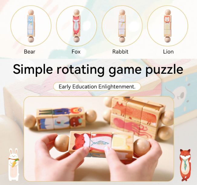 Animal Sound Wooden Puzzle